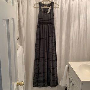 Gypsy 05 Grey/Gray Maxi Dress